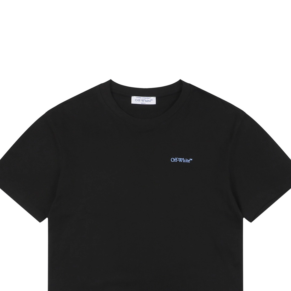 OFF-WHITE Portrait Overlay Arrow Graphic T-Shirt