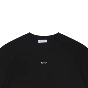 OFF-WHITE “Studded Stripe” Industrial Graphic T-Shirt