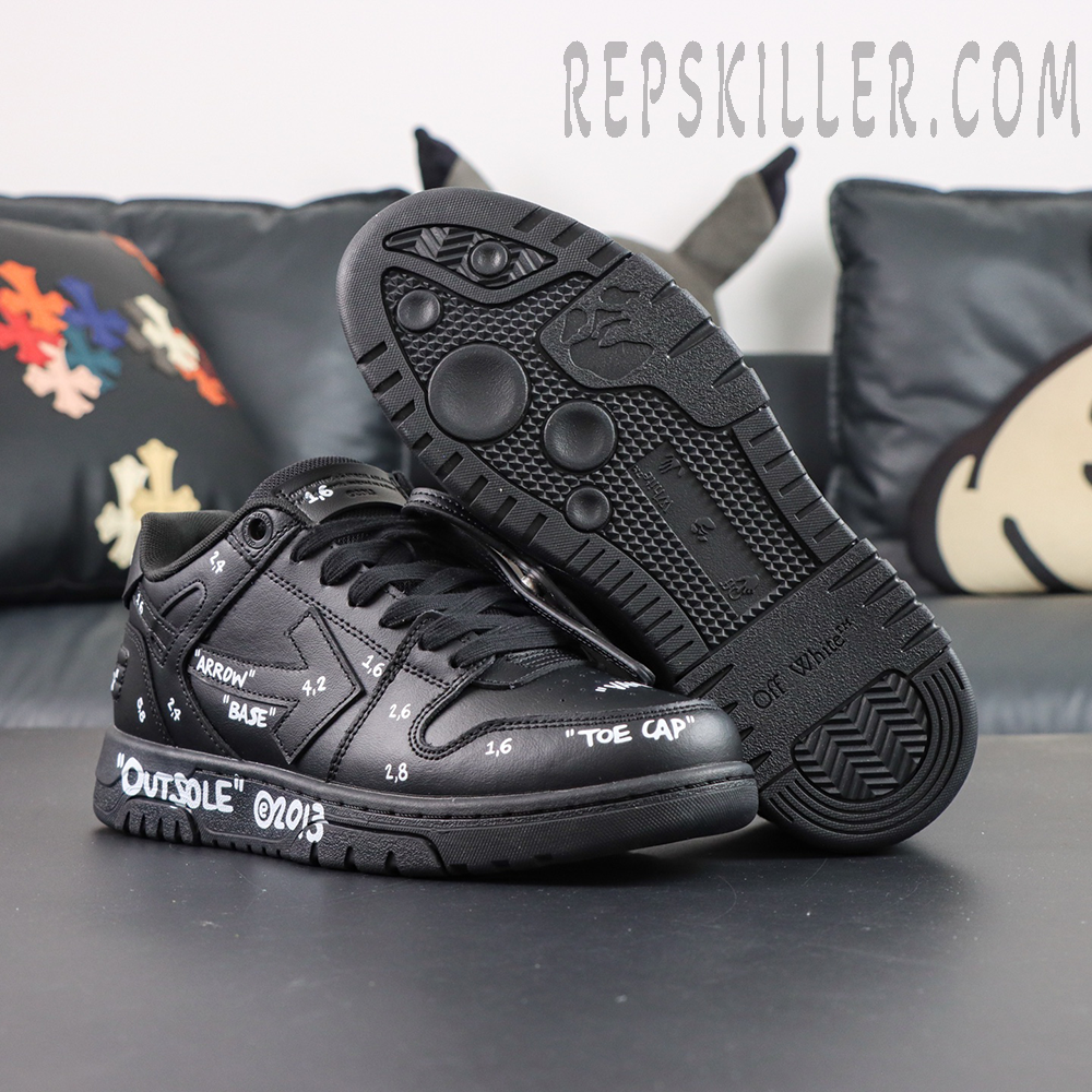 Off-White Out of Office Leather 'BLACK - WHITE'1.jpg