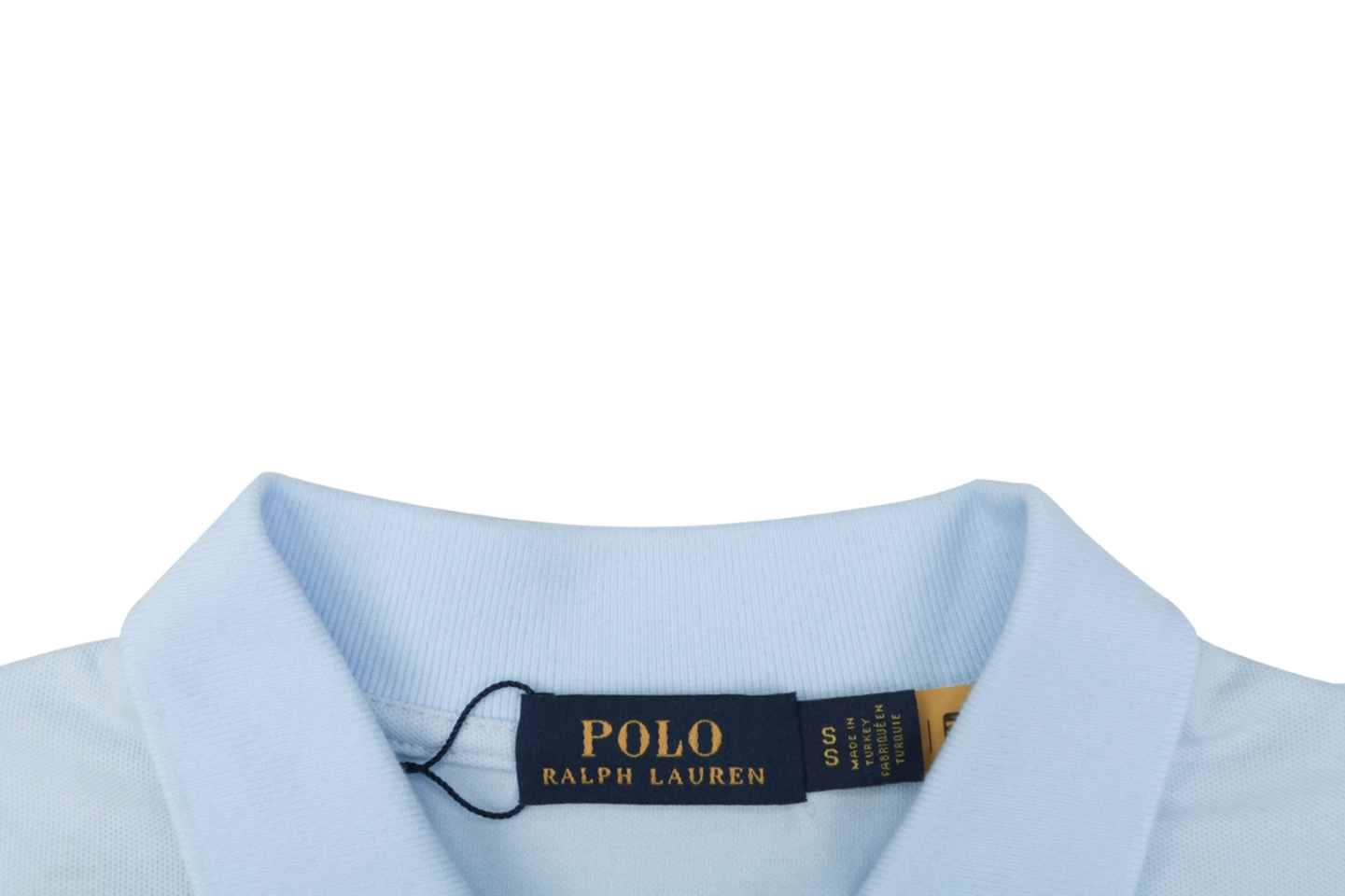 Ralph Lauren Classic Pony Piqué Polo T-Shirt Blue Collar