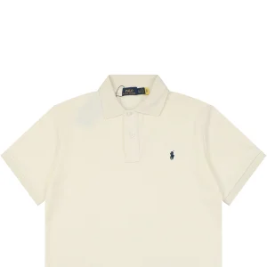 Ralph Lauren Classic Pony Piqué Polo T-Shirt Beige