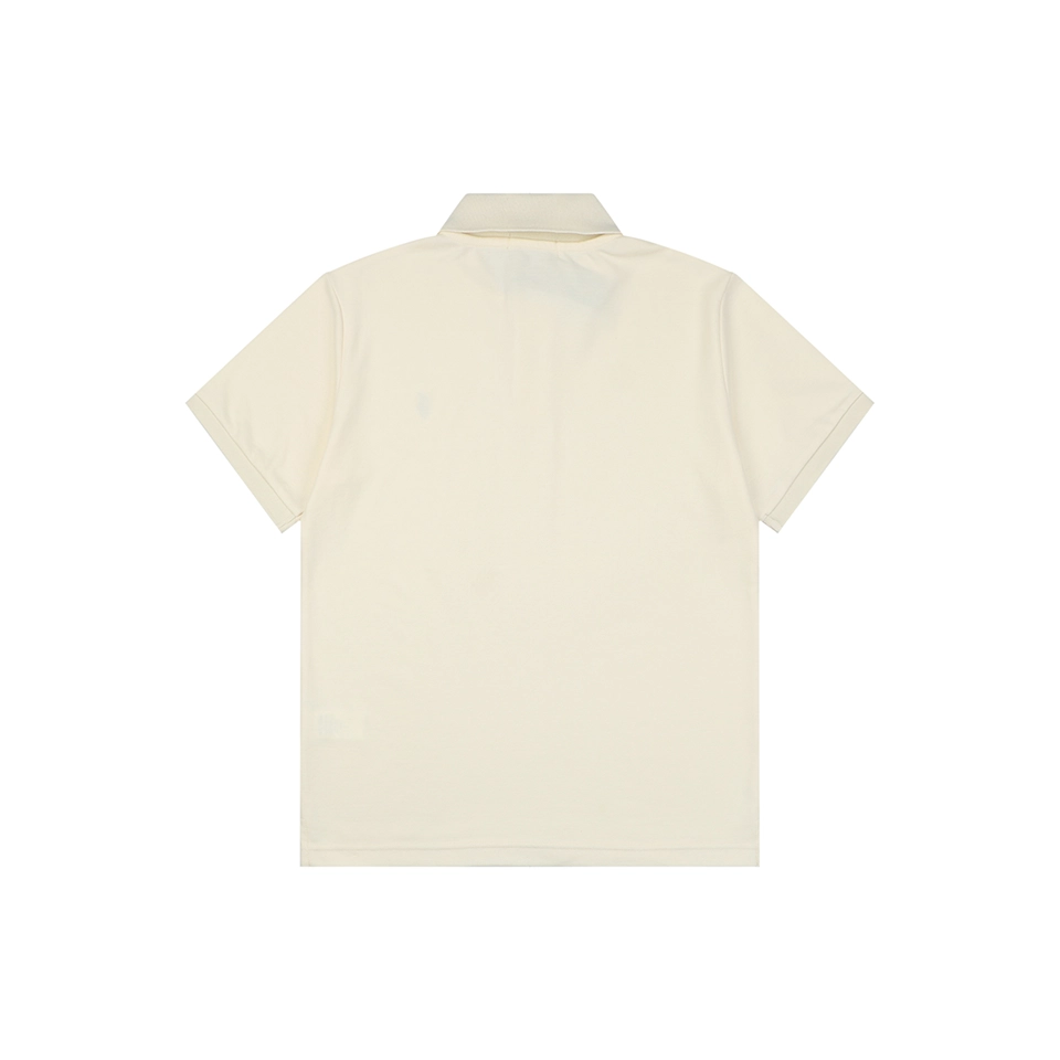 Ralph Lauren Classic Pony Piqué Polo T-Shirt Beige Back view