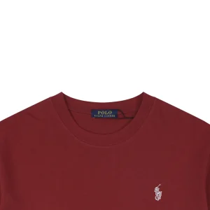 Ralph Lauren Hollow Pony Embroidered T-Shirt Red