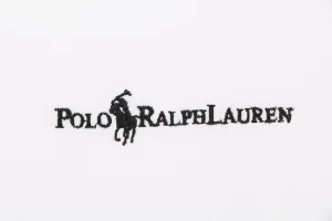 Ralph Lauren Pony Logo Embroidered T-Shirt White Brand
