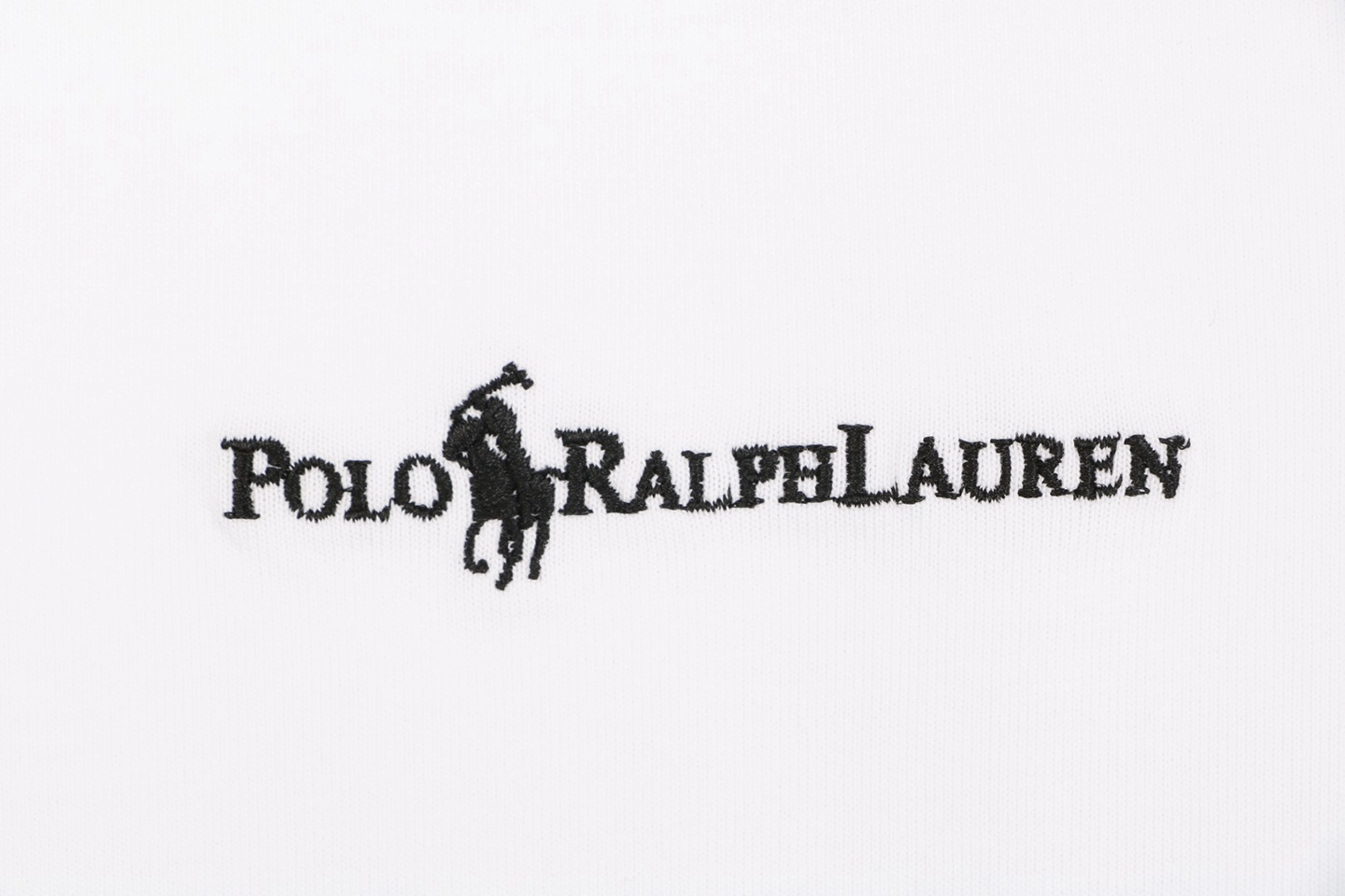 Ralph Lauren Pony Logo Embroidered T-Shirt White Brand