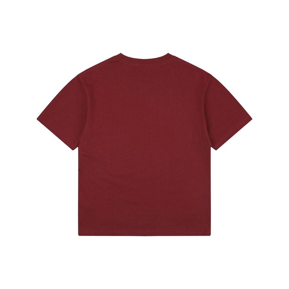 Ralph Lauren Pony Logo Embroidered T-Shirt Red Back view