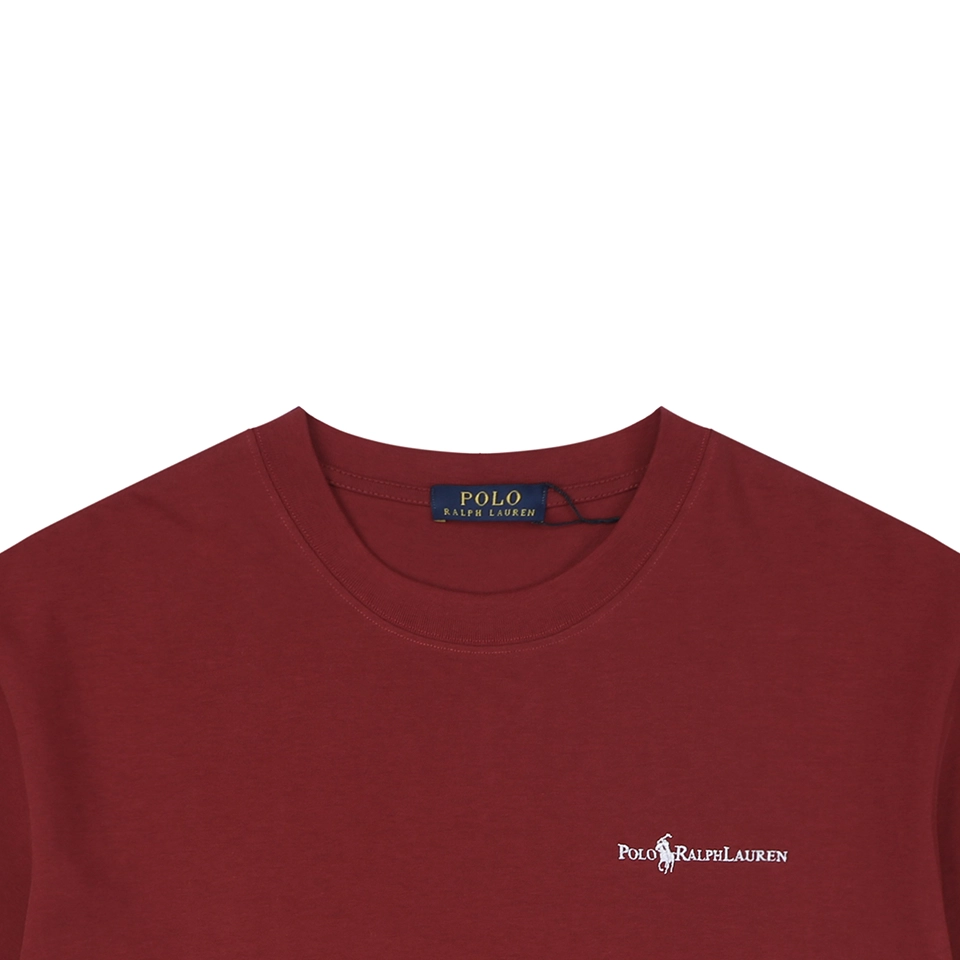 Ralph Lauren Pony Logo Embroidered T-Shirt Red