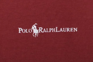 Ralph Lauren Pony Logo Embroidered T-Shirt Red Brand