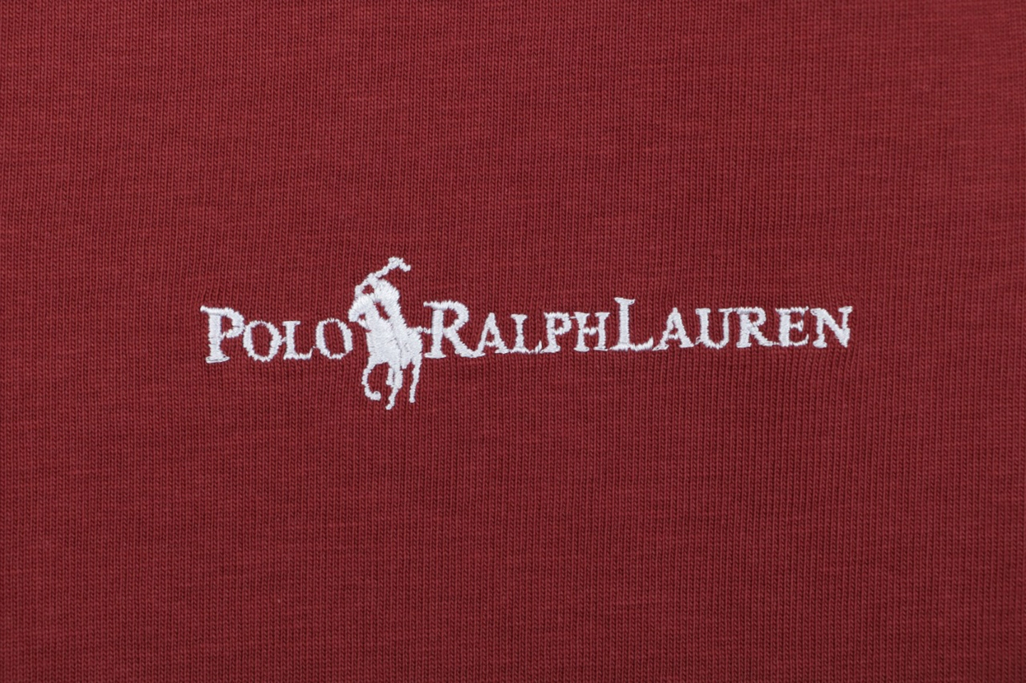 Ralph Lauren Pony Logo Embroidered T-Shirt Red Brand