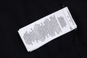 Ralph Lauren Pony Logo Knitted T-Shirt Navy Wash label