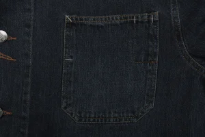 Ralph Lauren RRL-Inspired Vintage Denim Jacket Pocket