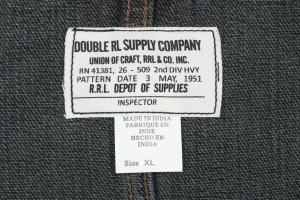 Ralph Lauren RRL-Inspired Vintage Denim Jacket Wash label