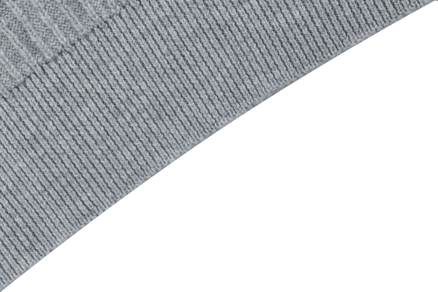 Ralph Lauren Ribbed Pony Logo Knit Polo T-Shirt Grey