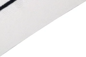 Ralph Lauren Striped Jacquard Knit Polo Shirt White