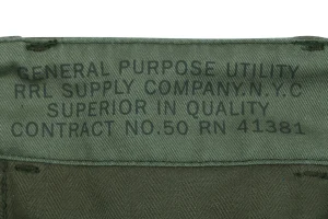 Ralph Lauren Vintage Military Cargo Pants Green label