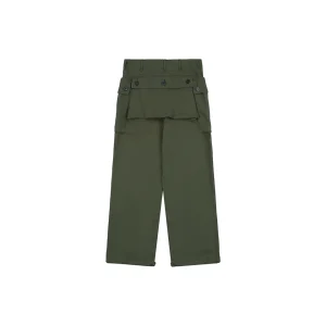 Ralph Lauren Vintage Military Cargo Pants Green Back view
