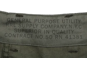 Ralph Lauren Vintage Military Cargo Pants Black Label
