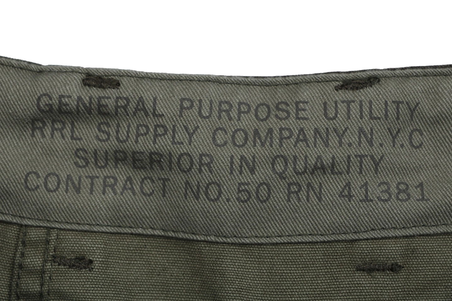 Ralph Lauren Vintage Military Cargo Pants Black Label