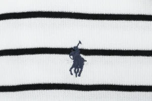 Ralph Lauren Vintage Striped Knit Polo Vest White Brand