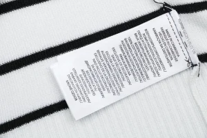Ralph Lauren Vintage Striped Knit Polo Vest White Wash label