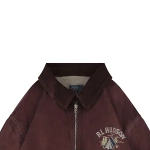Ralph Lauren W75 Vintage Corduroy Embroidered Jacket