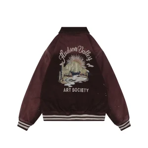 Ralph Lauren W75 Vintage Corduroy Embroidered Jacket Back view
