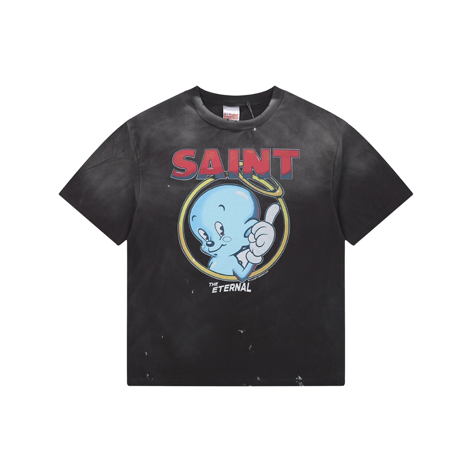 Saint Michael Eternal Angel Graphic T-Shirt Front view