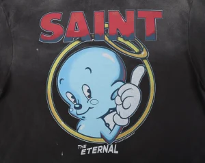 Saint Michael Eternal Angel Graphic T-Shirt Front view