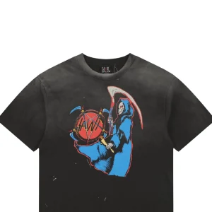 Saint Michael Grim Reaper Graphic T-Shirt