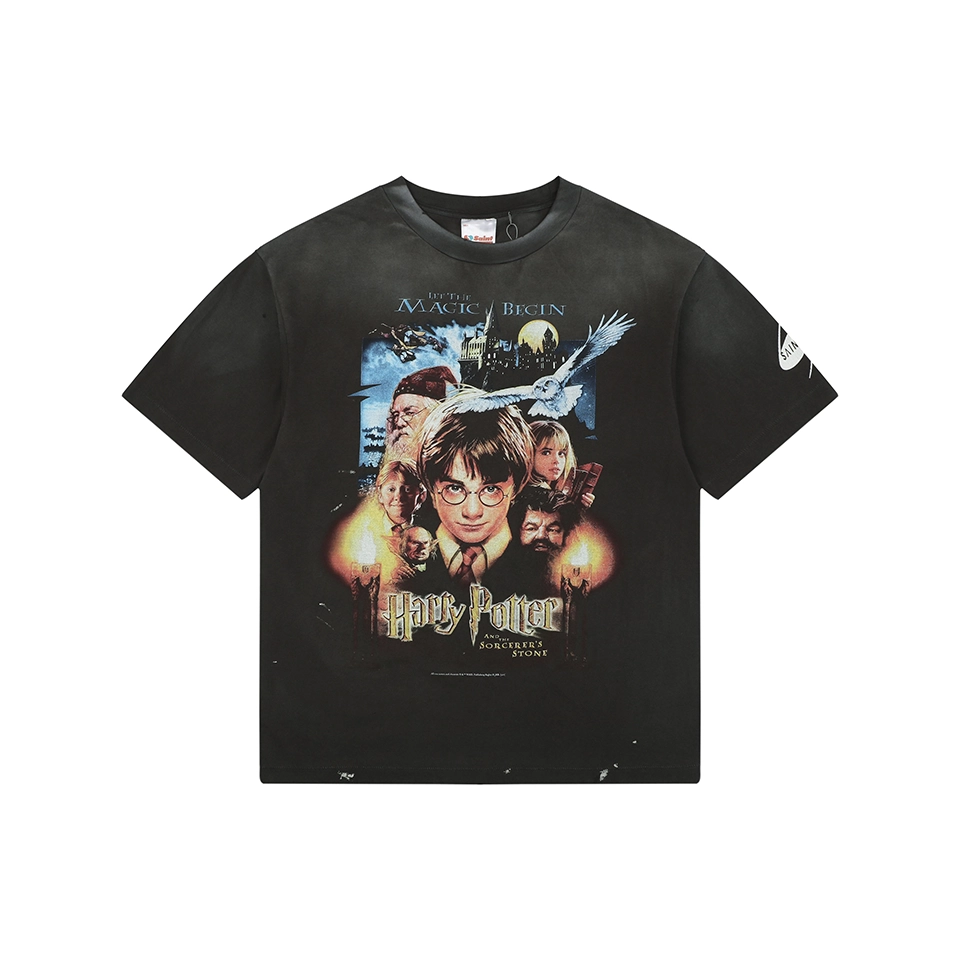 Saint Michael Harry Potter and the Sorcerer’s Stone Vintage Graphic T-Shirt Front view