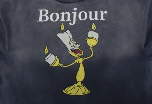 Saint Michael Lumière Vintage Wash T-Shirt Front Print