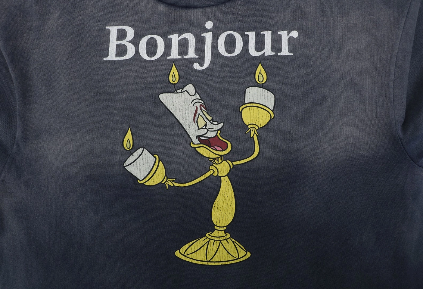 Saint Michael Lumière Vintage Wash T-Shirt Front Print