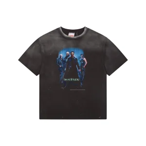 Saint Michael The Matrix Vintage Wash Graphic T-Shirt Front view