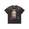 Saint Michael Veiled Angel Graphic T-Shirt