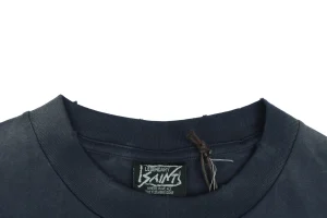 Saint Michael x BAPE Vintage Graphic T-Shirt Collar