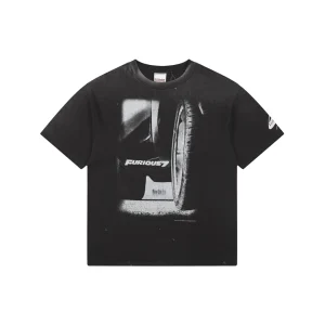 Saint Michael × Fast & Furious Vintage Graphic T-Shirt Front view