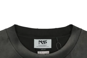 Saint Michael × Nas Flame Cassette Graphic T-Shirt Collar