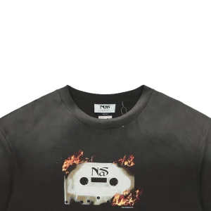 Saint Michael × Nas Flame Cassette Graphic T-Shirt