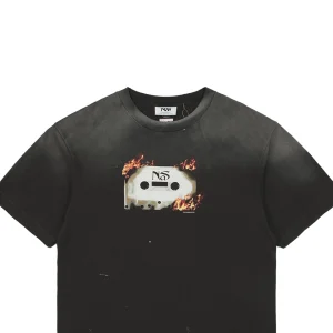Saint Michael × Nas Flame Cassette Graphic T-Shirt
