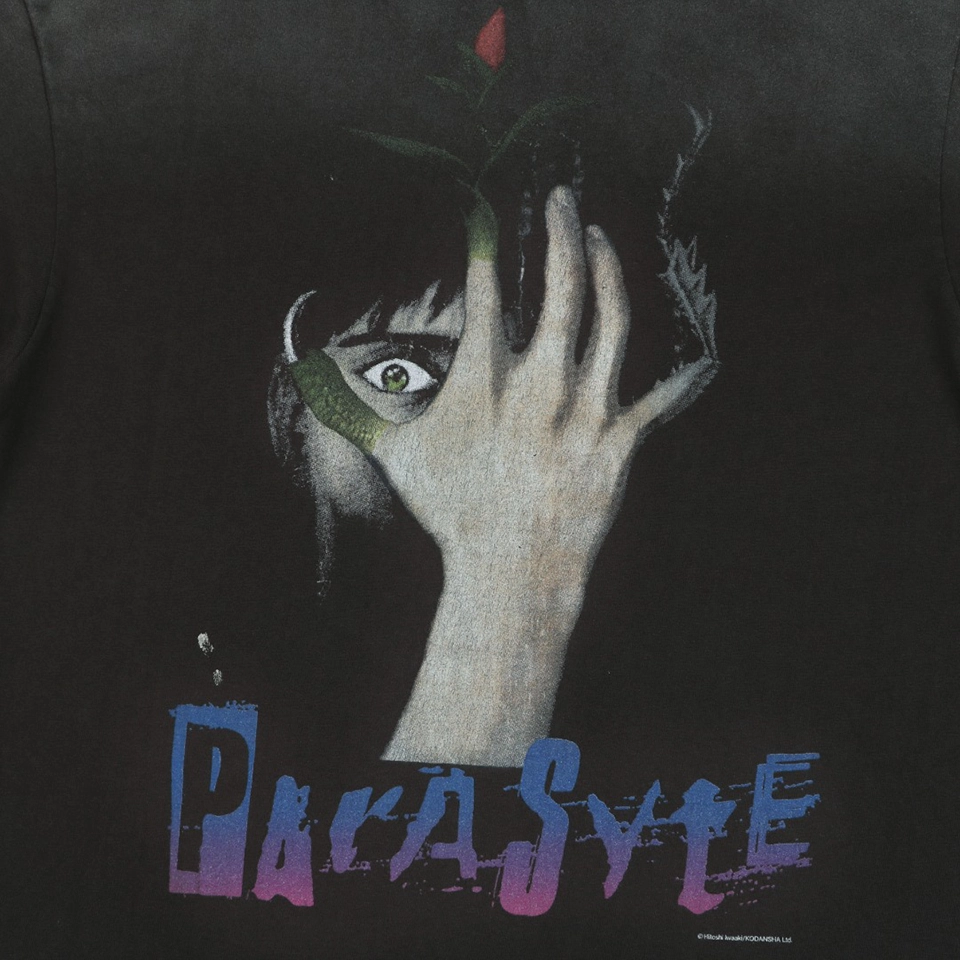 Saint Michael × Parasyte Graphic Vintage T-Shirt Front Print