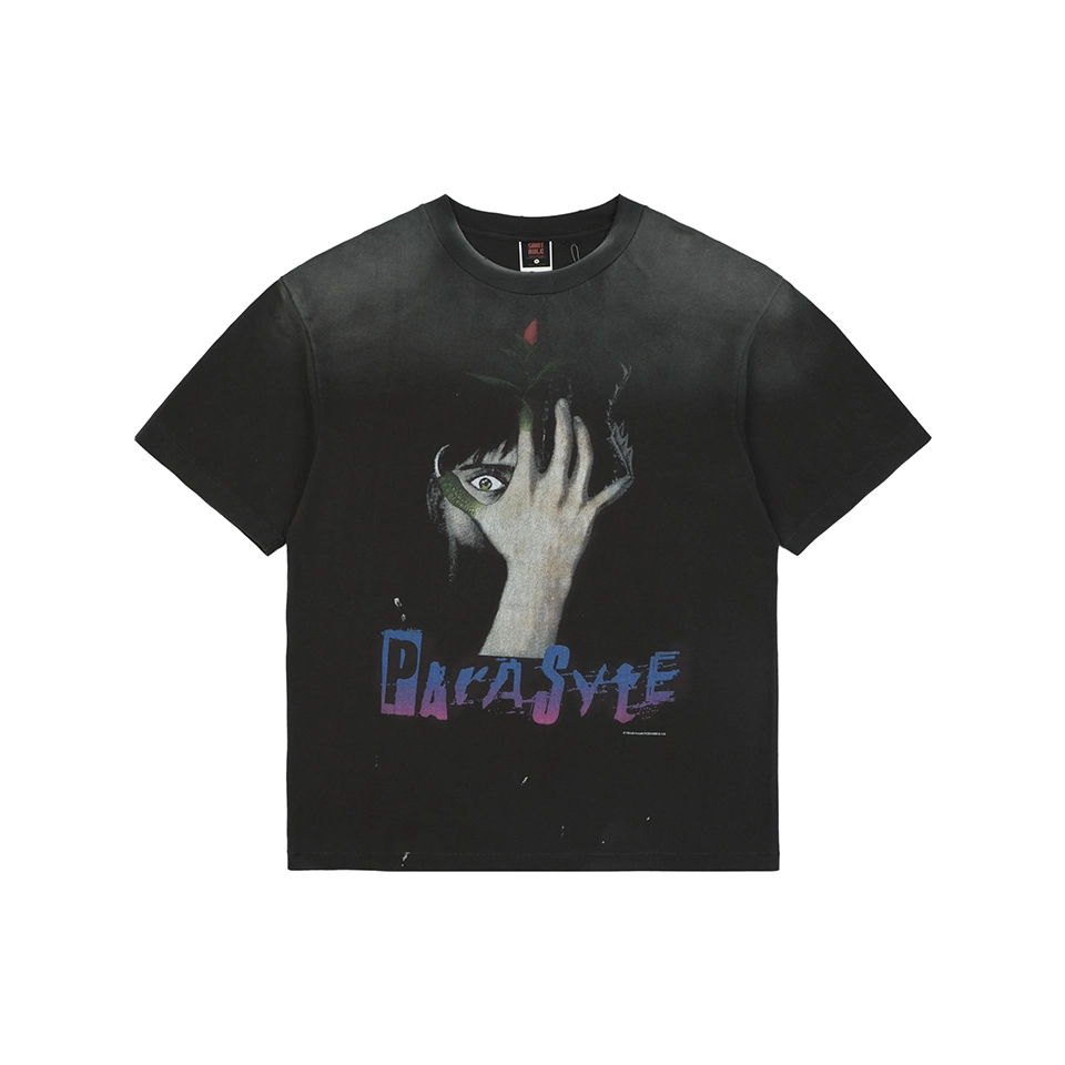 Saint Michael × Parasyte Graphic Vintage T-Shirt Front view