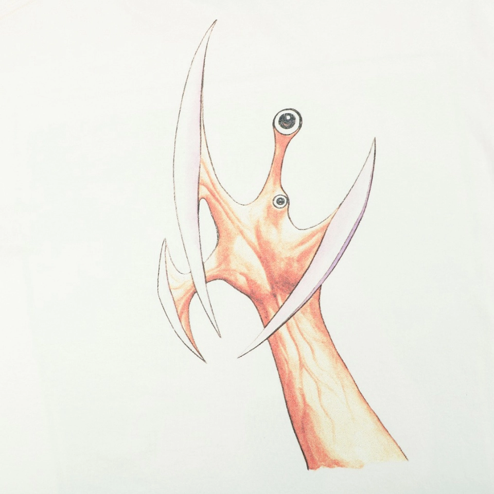 Saint Michael × Parasyte Vintage Graphic T-Shirt Back Print