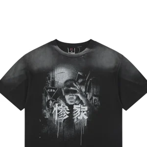 Saint Michael × Santastic! × GEEKS RULE Vintage Anime Graphic T-Shirt