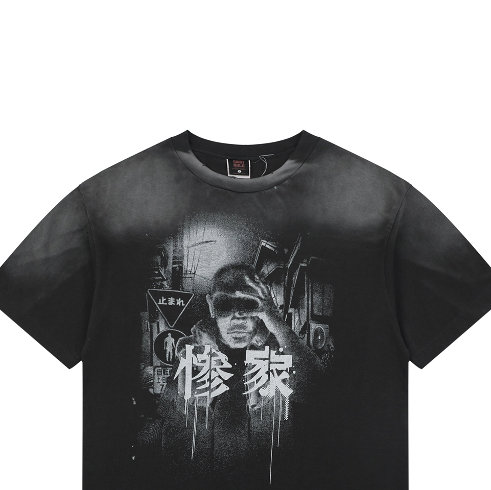 Saint Michael × Santastic! × GEEKS RULE Vintage Anime Graphic T-Shirt