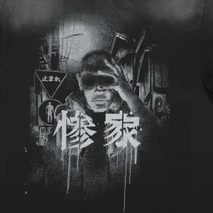Saint Michael × Santastic! × GEEKS RULE Vintage Anime Graphic T-Shirt Front Print