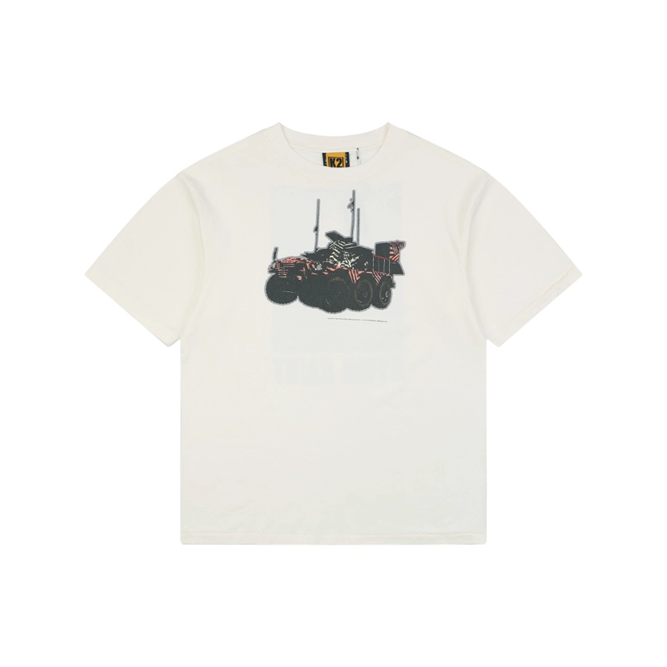 Saint Michael × The KLF × Kosuke Kawamura “Ice Cream Tank” Vintage Graphic T-Shirt Front view