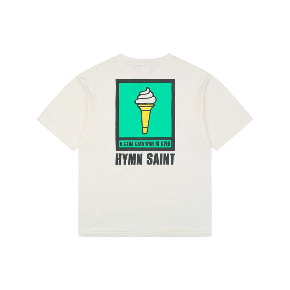 Saint Michael × The KLF × Kosuke Kawamura “Ice Cream Tank” Vintage Graphic T-Shirt Back view
