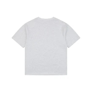We11done 1506 Logo Print T-Shirt Grey Back view