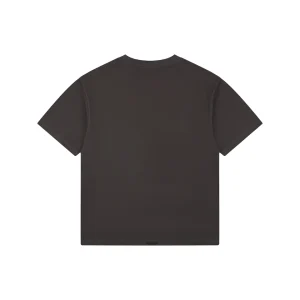 We11done Five-Line Script Logo T-Shirt Black back view