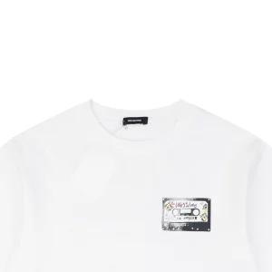 We11done Hand-Drawn Cassette Graphic T-Shirt White